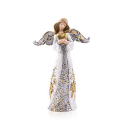 Anioł - gwiazda - serce - śnieżynka - Decorato - 24 cm