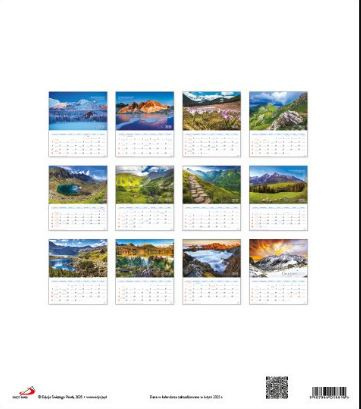 Kalendarz 2026 - Tatry