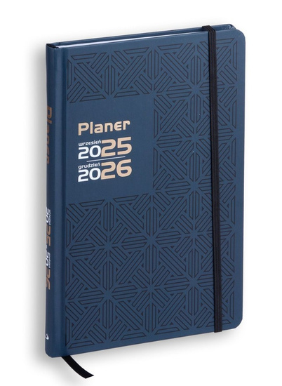 Terminarz PLANER 2025/2026 granatowy