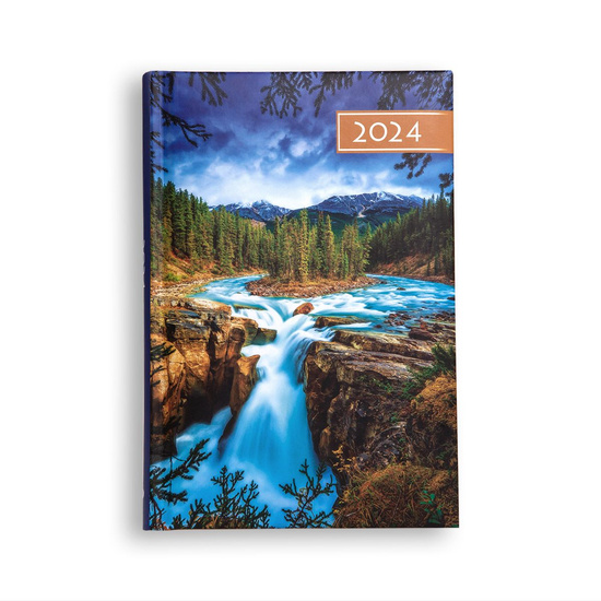 Terminarz B6 KOLOROWY 2024 - krajobraz