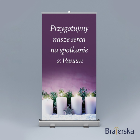 Baner - Adwent Przygotujmy nasze serca na spotkanie z Panem