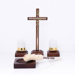 Komplet kolędowy, drewniany