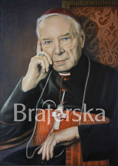 Obraz drukowany - kard. Stefan Wyszyński