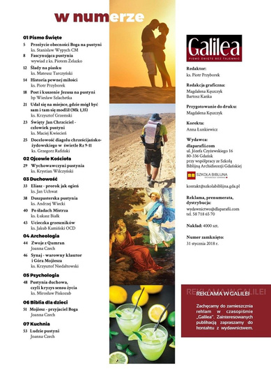 Galilea - nr 3/2018 PDF