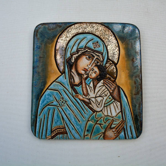 Ikona ceramiczna - MB Jarosławska