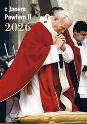 Kalendarz A4 2026 ze św. Janem Pawłem II