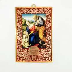 Obrazek kartonowy Boże Błogosław ten dom prostokąt