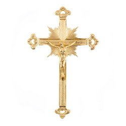 Krzyż wiszący - mosiądz