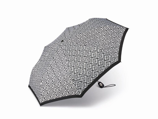 Parasol Pierre Cardin Easymatic Black & White