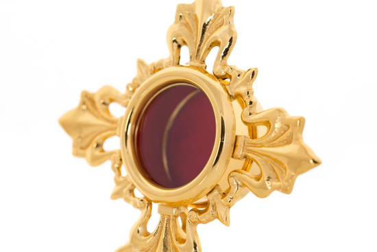 Relikwiarz - mosiądz