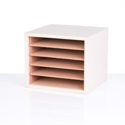 Etui na 5 paten - ecru