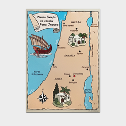 Tablice katechetyczne - Ziemia Święta za czasów Pana Jezusa