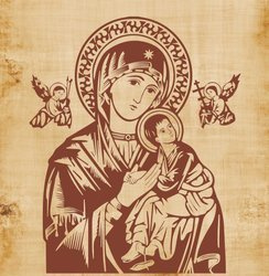 Kartka Braterska - MB Nieustającej Pomocy