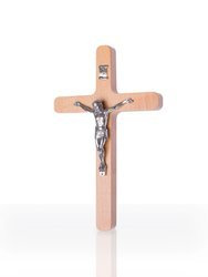 Krzyż z drewna bukowego - 18 cm