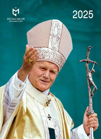 Kalendarz Papieski Duży - WERSJA II (zielony) 