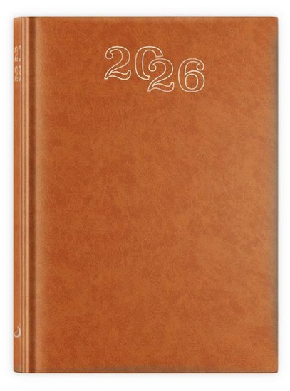 A5 STANDARD 2026 - brązowy