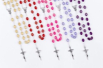 Różaniec w kwiatki