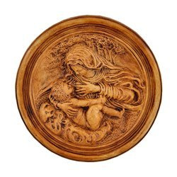 Płaskorzeźba - Matka Boża karmiąca - 21 cm