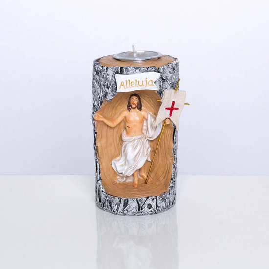 Świecznik wielkanocny - Jezus - 13 cm