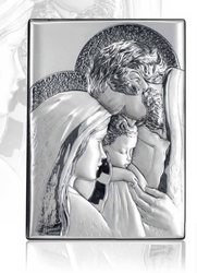 Srebrny obrazek. Św. Rodzina