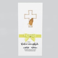 Kartka Z okazji ślubów wieczystych - zielony