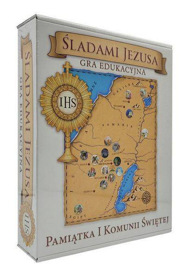 Gra edukacyjna - Śladami Jezusa. Pamiątka I Komunii Św.