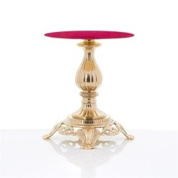 Tron pod monstrancję - mosiądz