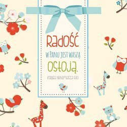 Podstawka korkowa - Radość w Panu jest wasza ostoją.