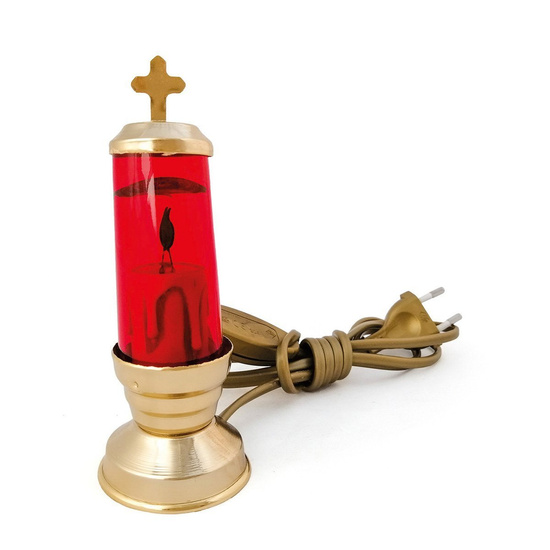 Lampka wieczna elektryczna stojąca -  14 cm