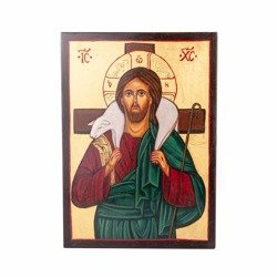 Ikona pisana Jezus Dobry Pasterz