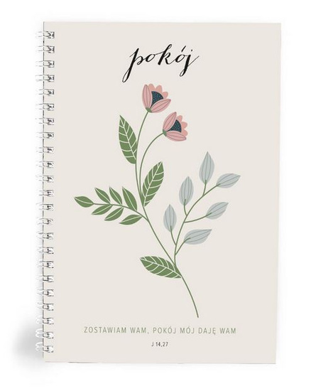 Mój dziennik – Pokój zostawiam wam – kwiat