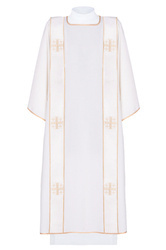 Dalmatyka haftowana Krzyż Jerozolimski