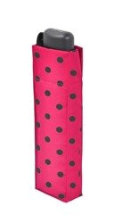 Parasol Mini Hit Flat R Dots, różowy