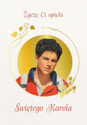 Karnet ze Świętymi 16 - św. Karola