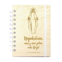 Notes A5 - Niepokalana, naucz mnie pełnić wolę Bożą!