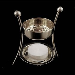 Kadzielnica Domowa Prosta Posrebrzana