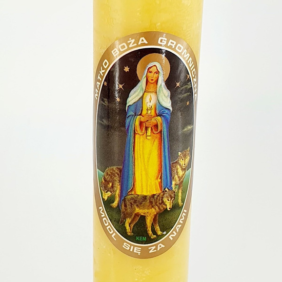 Świeca Gromnica - mała 24 cm