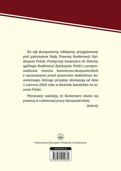 Praktyczny komentarz do Dekretu ogólnego KEP