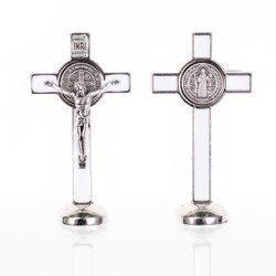 Krzyż św. Benedykta, stojący - 8 cm