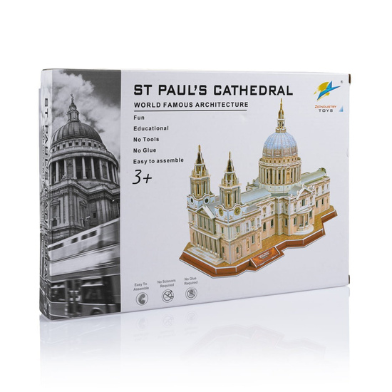 Puzzle 3D - Katedra św. Pawła w Londynie
