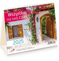 Kalendarz 2025 na biurko - Wszystko ma swój czas