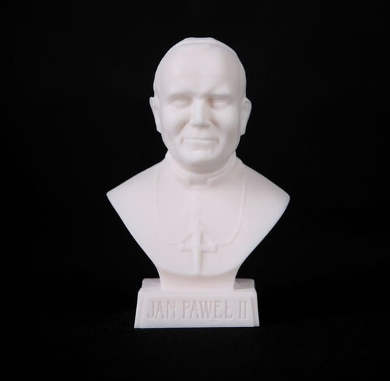 Figurka - popiersie - Jan Paweł II - 12,5 cm