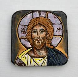 Ikona ceramiczna - Pantokrator