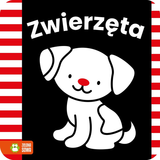 Kształty książka kontrastowa - zwierzęta