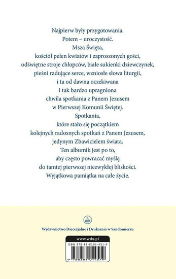 Moja Pierwsza Komunia Święta