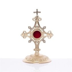 Relikwiarz - mosiądz - 22 cm