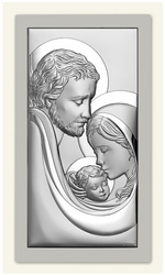 Obrazek z wizerunkiem Św. Rodziny 14x24 cm