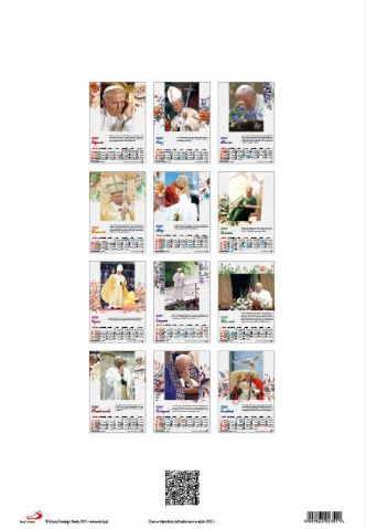 Kalendarz 2026 - Jan Paweł II