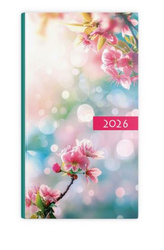 Terminarz tygodniowy KOLOROWY 2026 - kwiatki