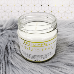 Świeca sojowa - Kadzidło i mirra
